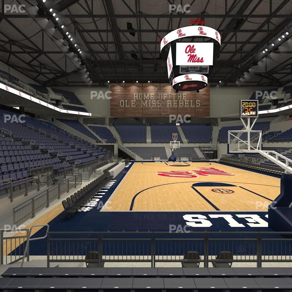 SJB Pavilion at Ole Miss - Section Aa 8 Seat View