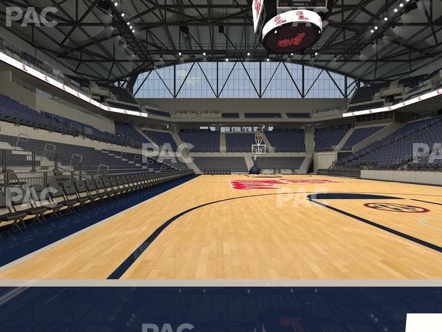 SJB Pavilion at Ole Miss - Section Floor 1 Seat View
