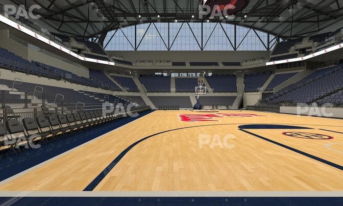 SJB Pavilion at Ole Miss - Section Floor 1 Seat View