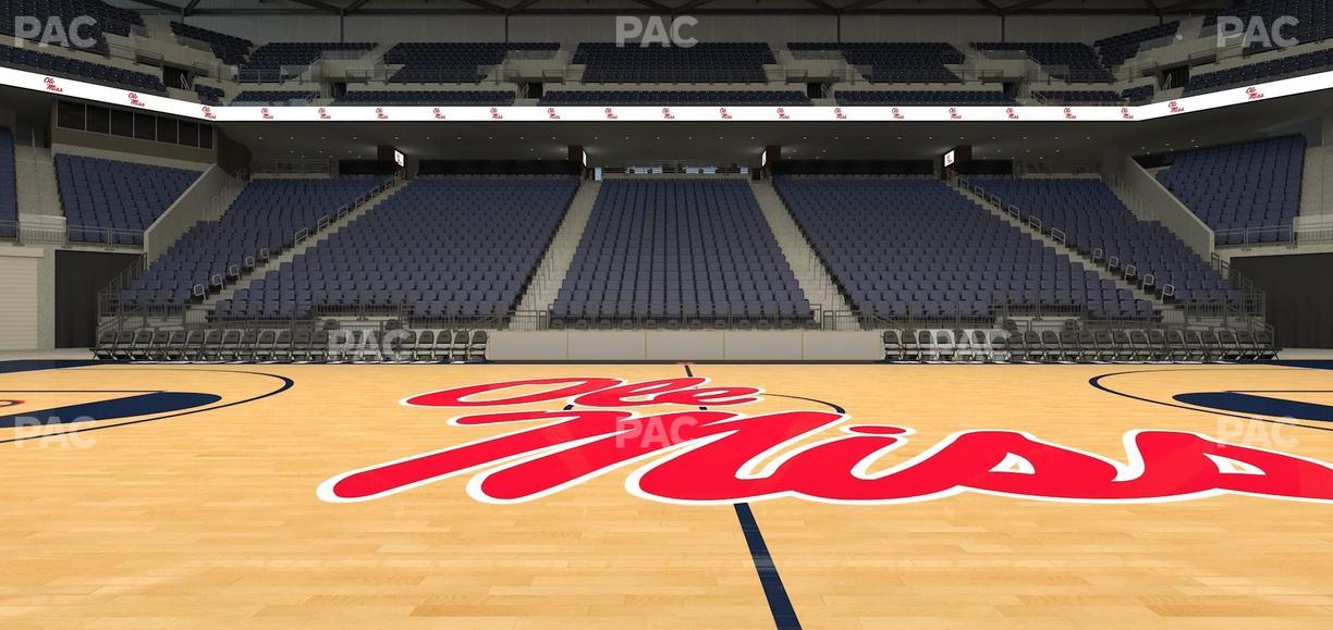 SJB Pavilion at Ole Miss - Section Floor 2 Seat View
