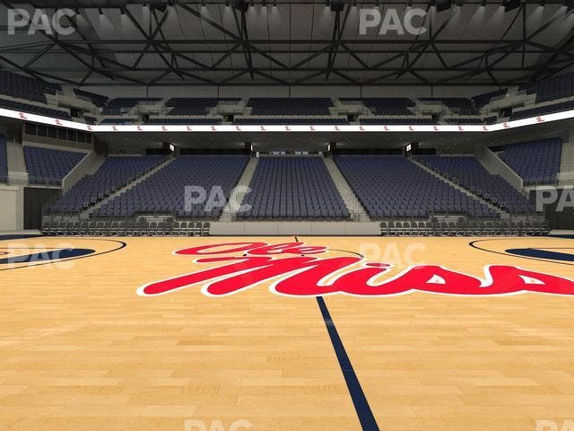 SJB Pavilion at Ole Miss - Section Floor 2 Seat View