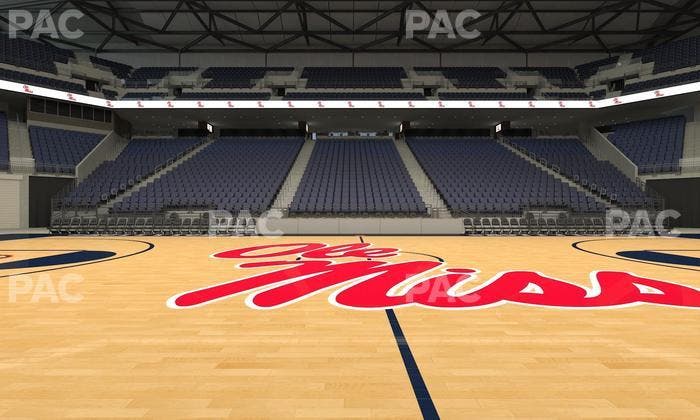 SJB Pavilion at Ole Miss - Section Floor 2 Seat View