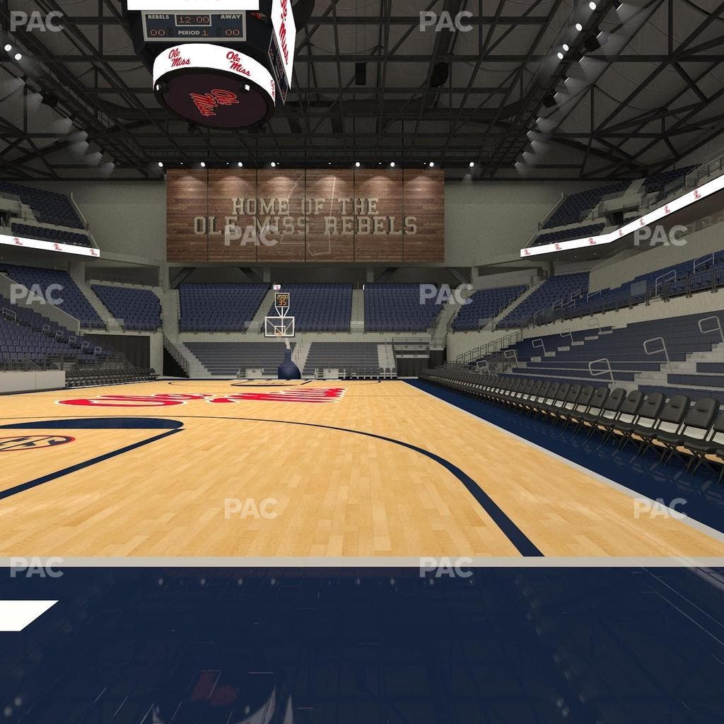 SJB Pavilion at Ole Miss - Section Floor 3 Seat View