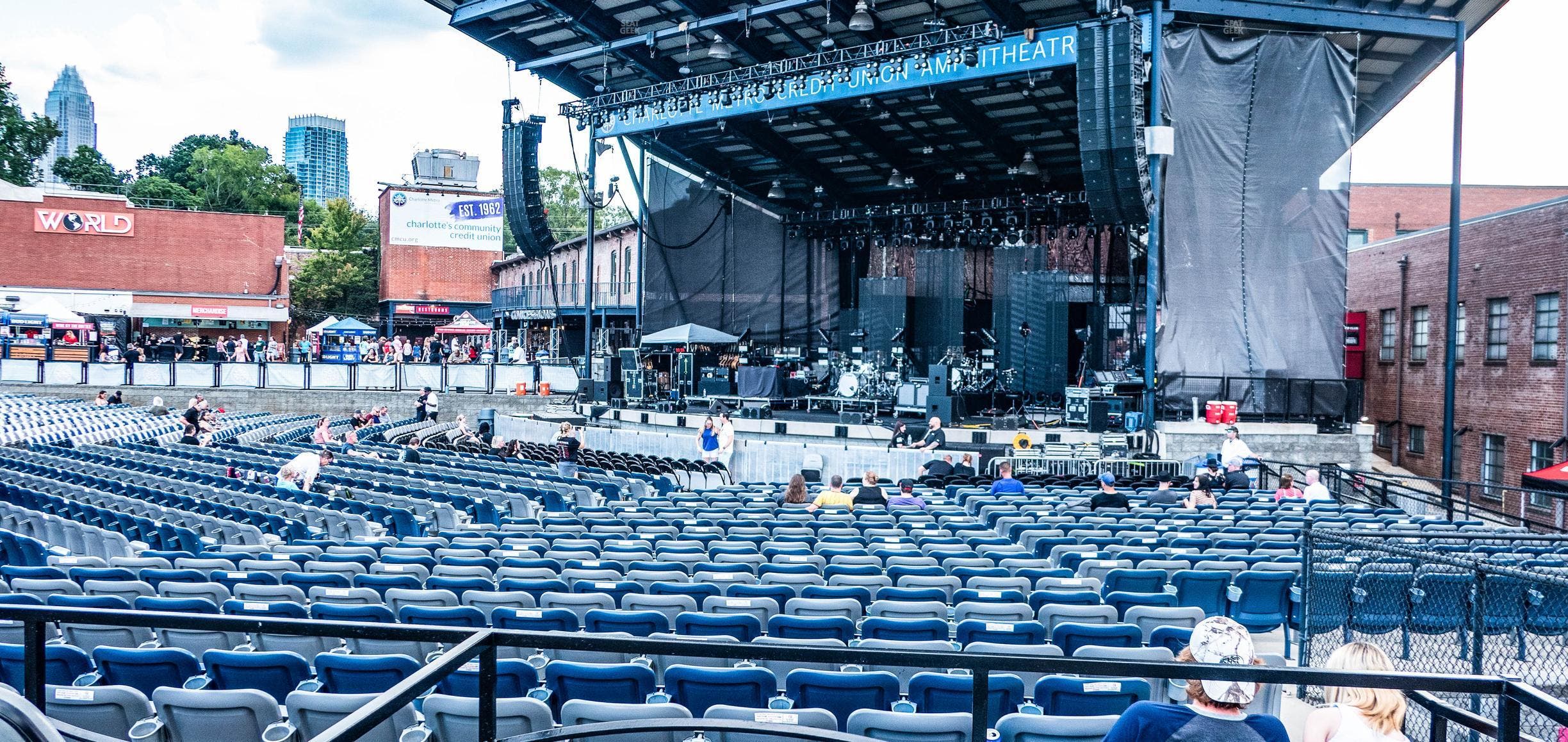 Skyla Credit Union Amphitheatre - Section Box 1 Seat View