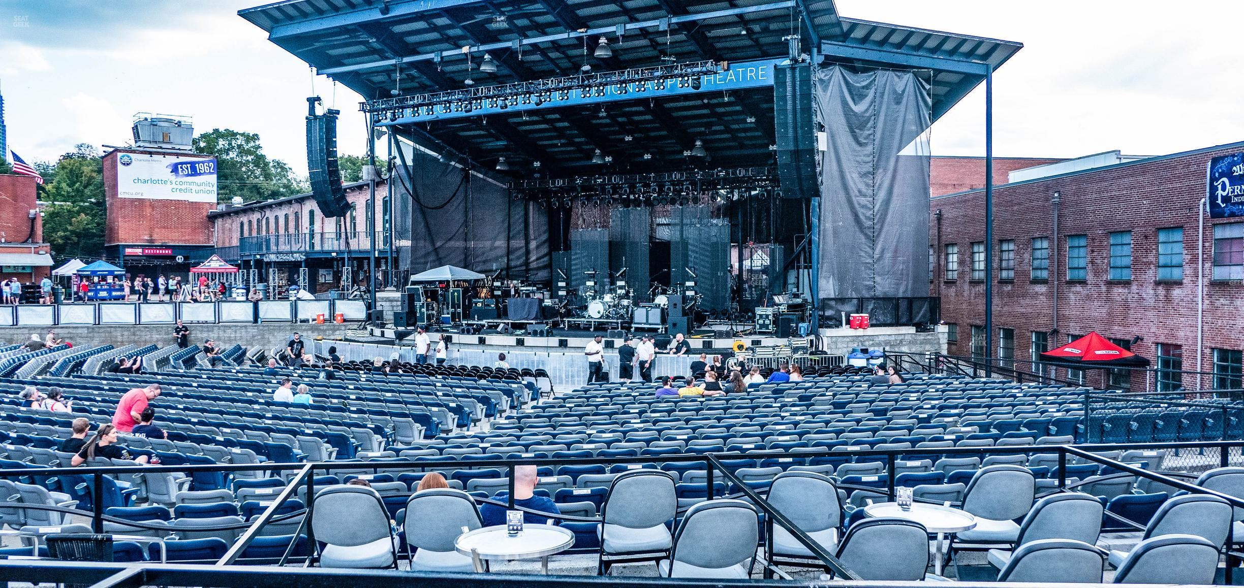 Skyla Credit Union Amphitheatre - Section Box 18 Seat View