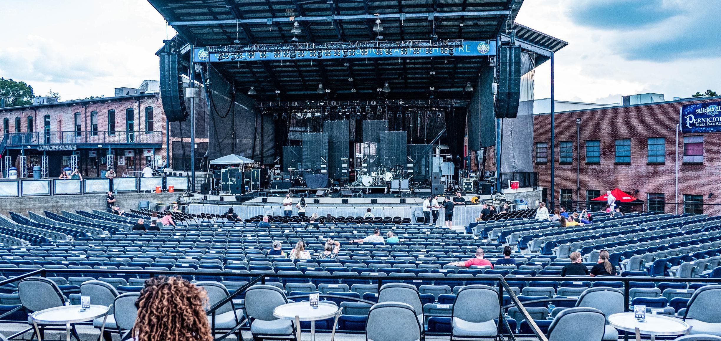 Skyla Credit Union Amphitheatre - Section Box 22 Seat View