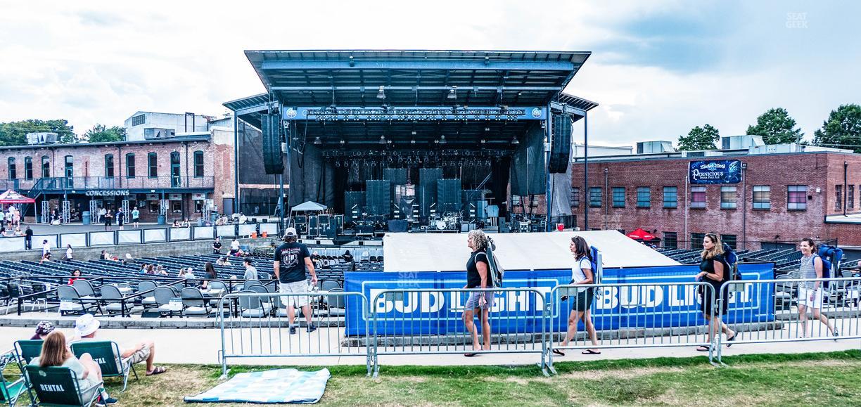 Skyla Credit Union Amphitheatre - Section Bud Light Lawn Seat View