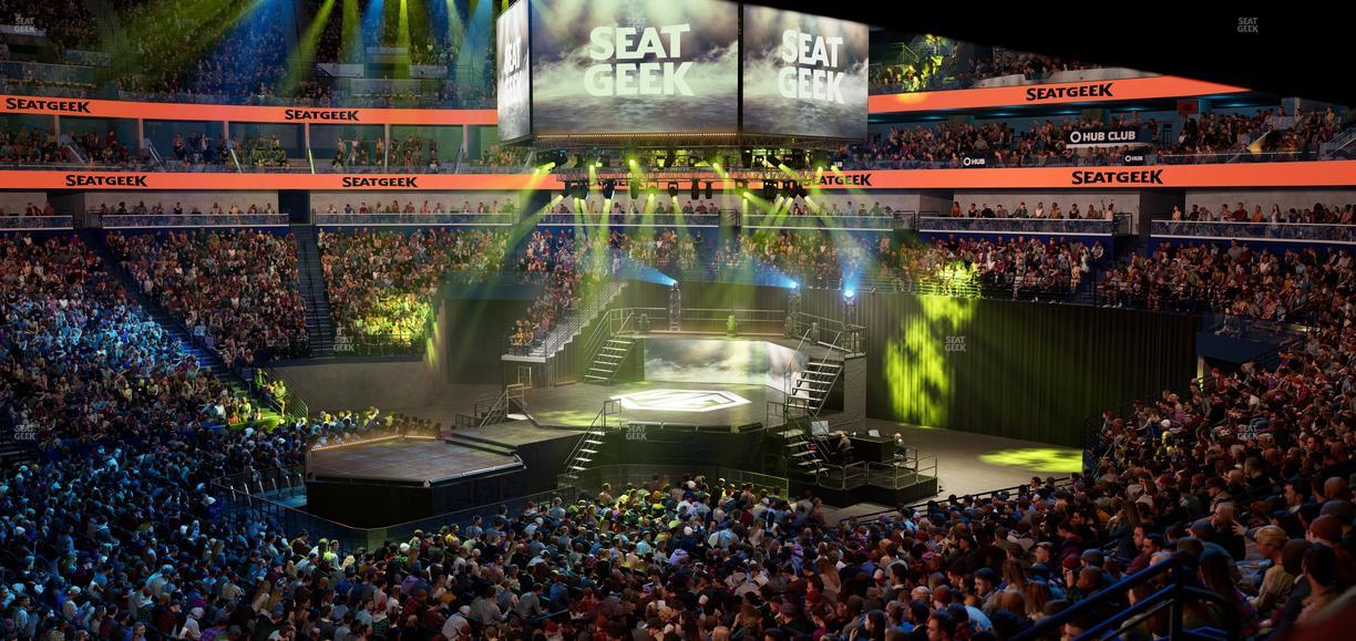 Smoothie King Center - Section 101 Seat View