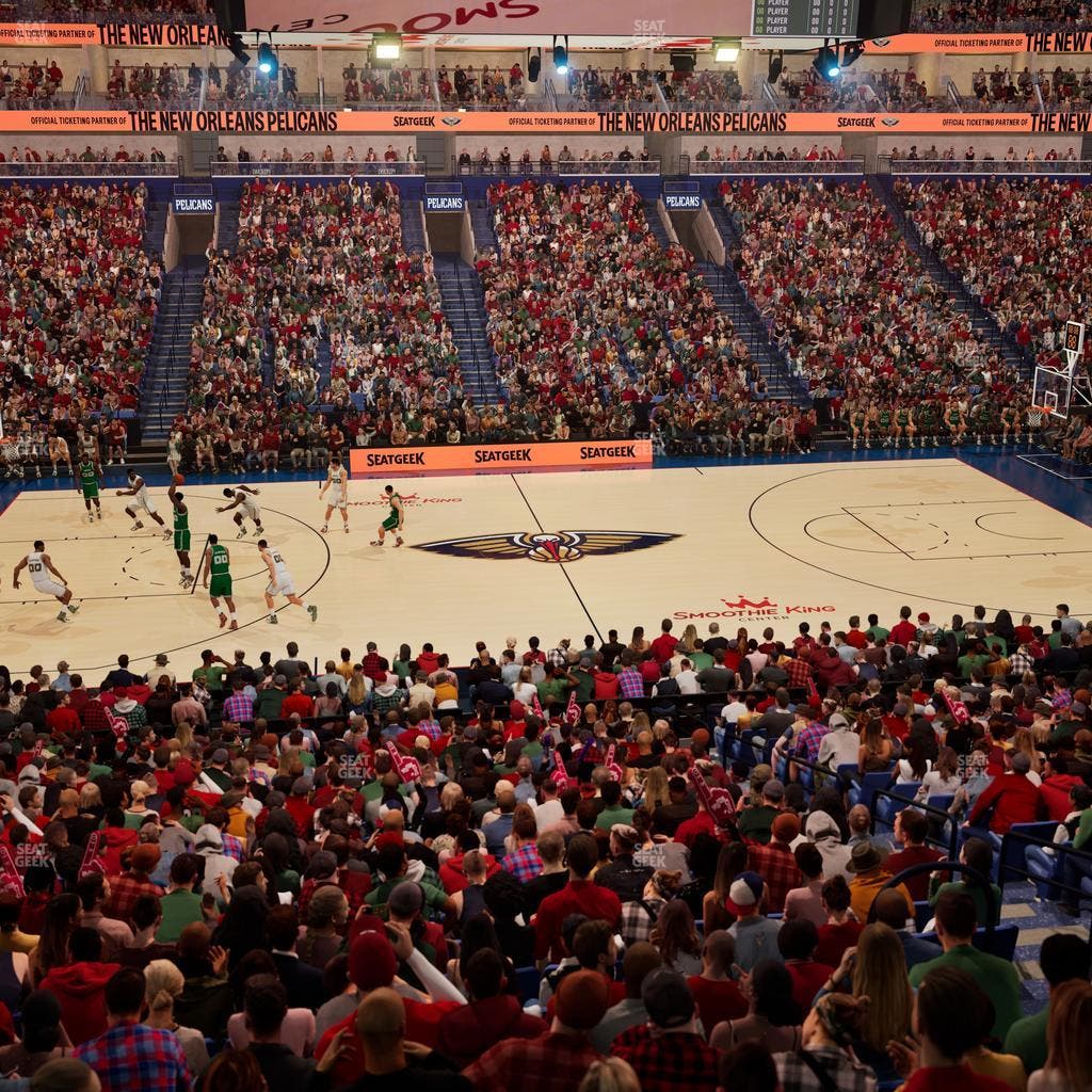 Smoothie King Center - Section 101 Seat View