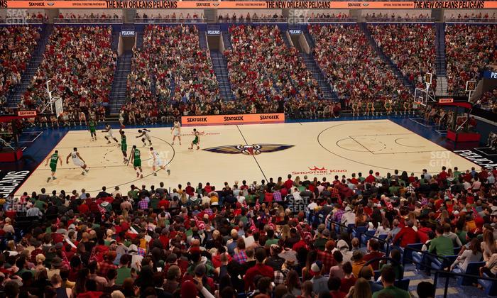 Smoothie King Center - Section 101 Seat View