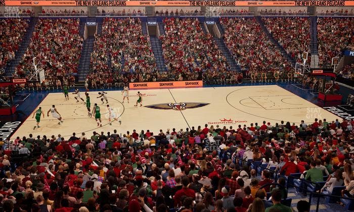 Smoothie King Center - Section 101 Seat View