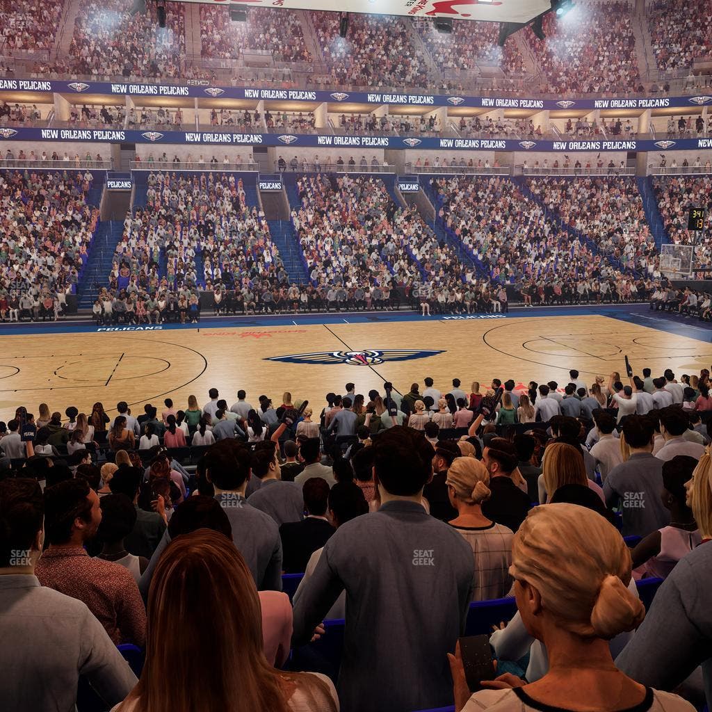 Smoothie King Center - Section 101 Seat View