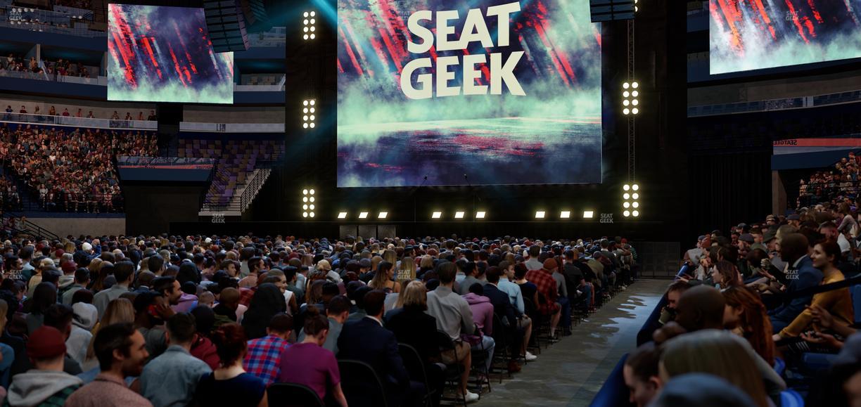 Smoothie King Center - Section 101 Seat View