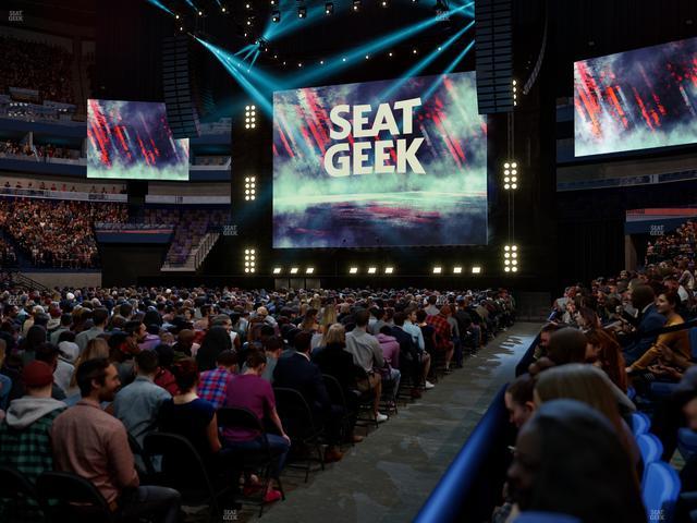 Smoothie King Center - Section 101 Seat View