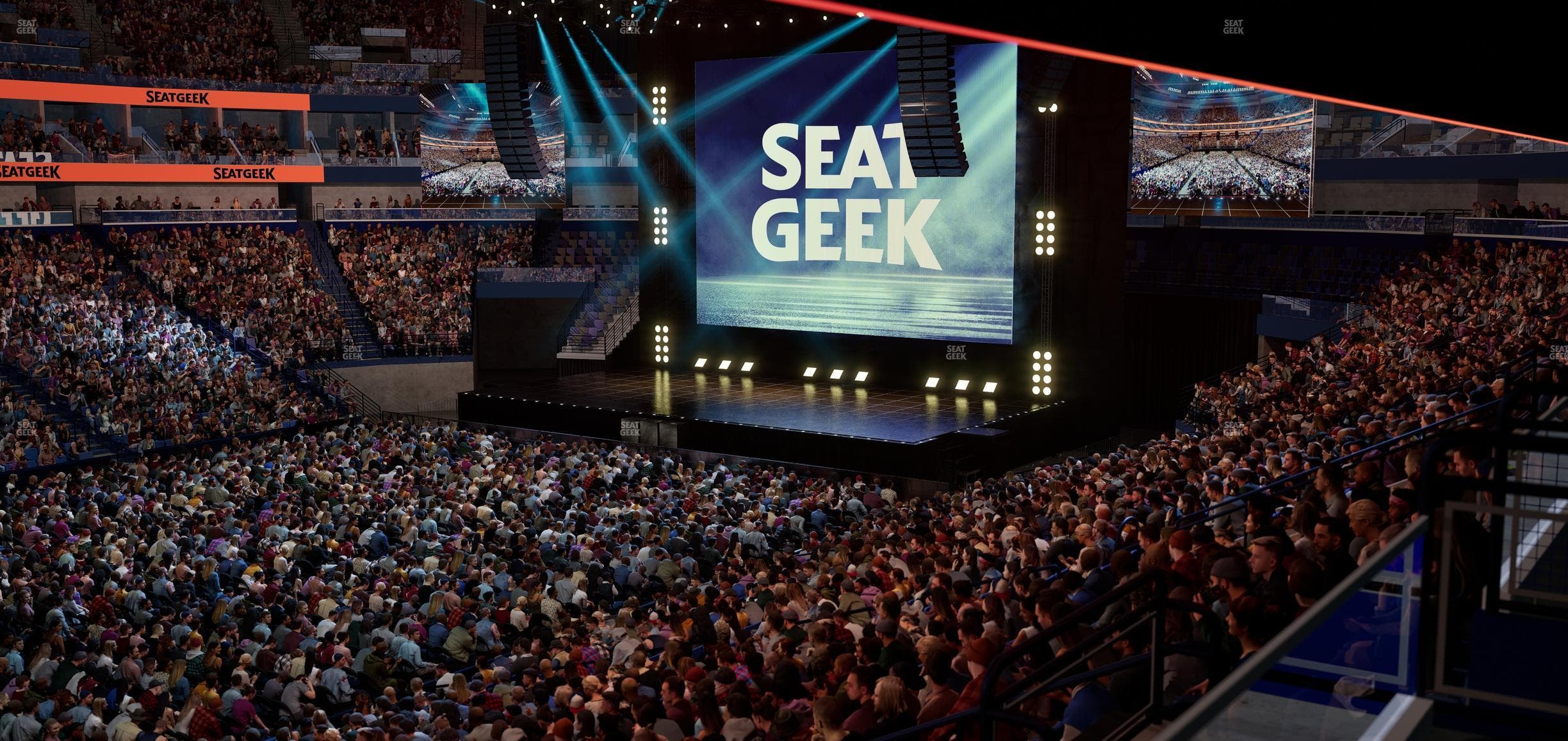 Smoothie King Center - Section 102 Seat View