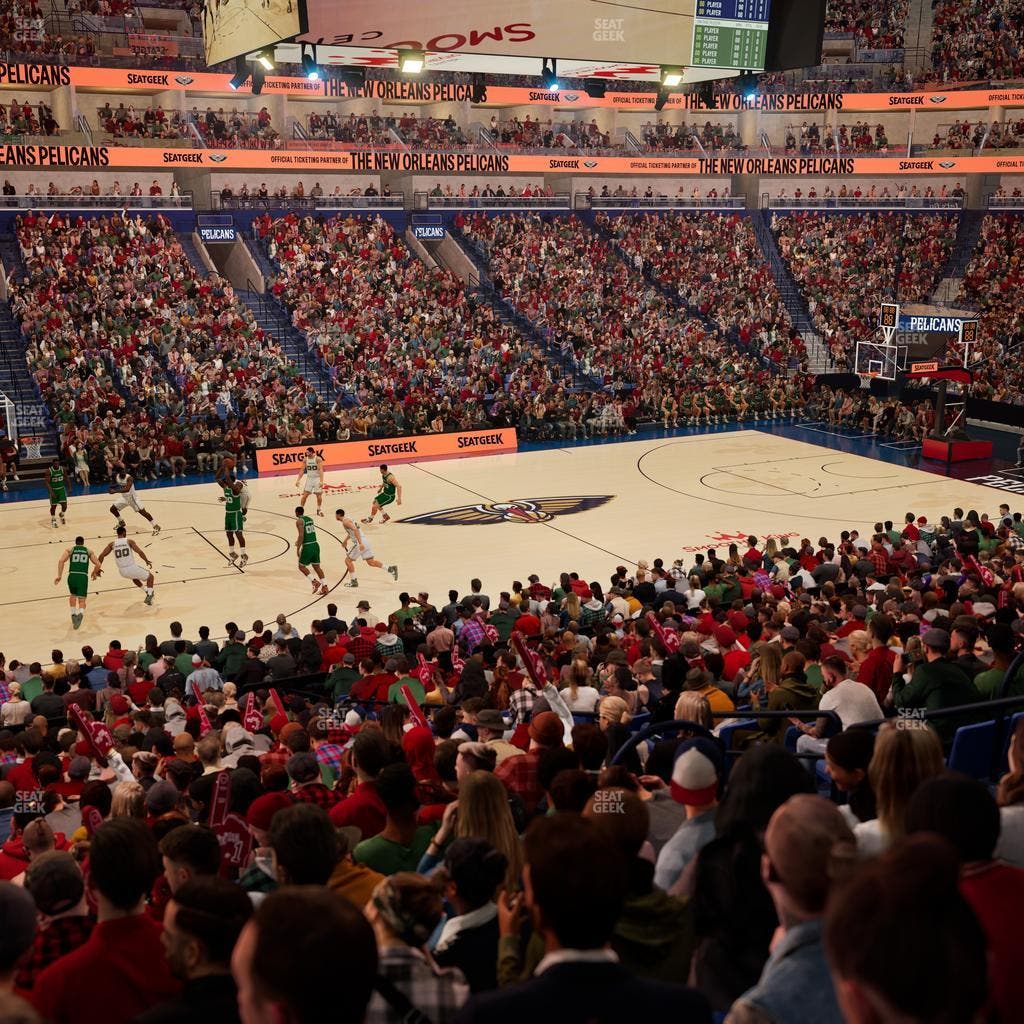 Smoothie King Center - Section 102 Seat View