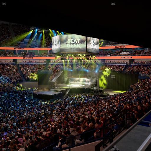 Smoothie King Center - Section 102 Seat View