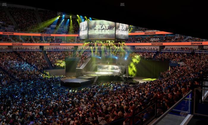 Smoothie King Center - Section 102 Seat View