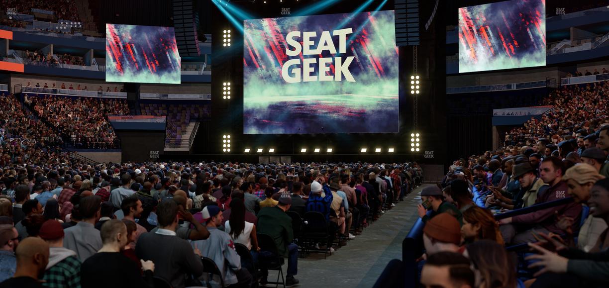 Smoothie King Center - Section 102 Seat View