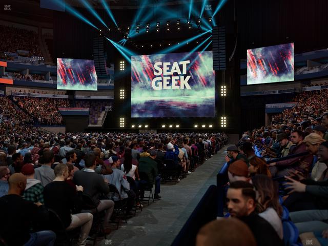 Smoothie King Center - Section 102 Seat View