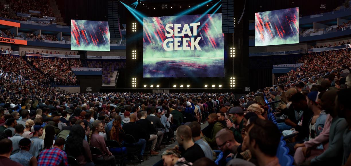 Smoothie King Center - Section 103 Seat View