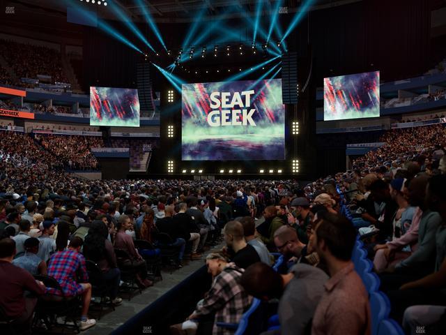 Smoothie King Center - Section 103 Seat View