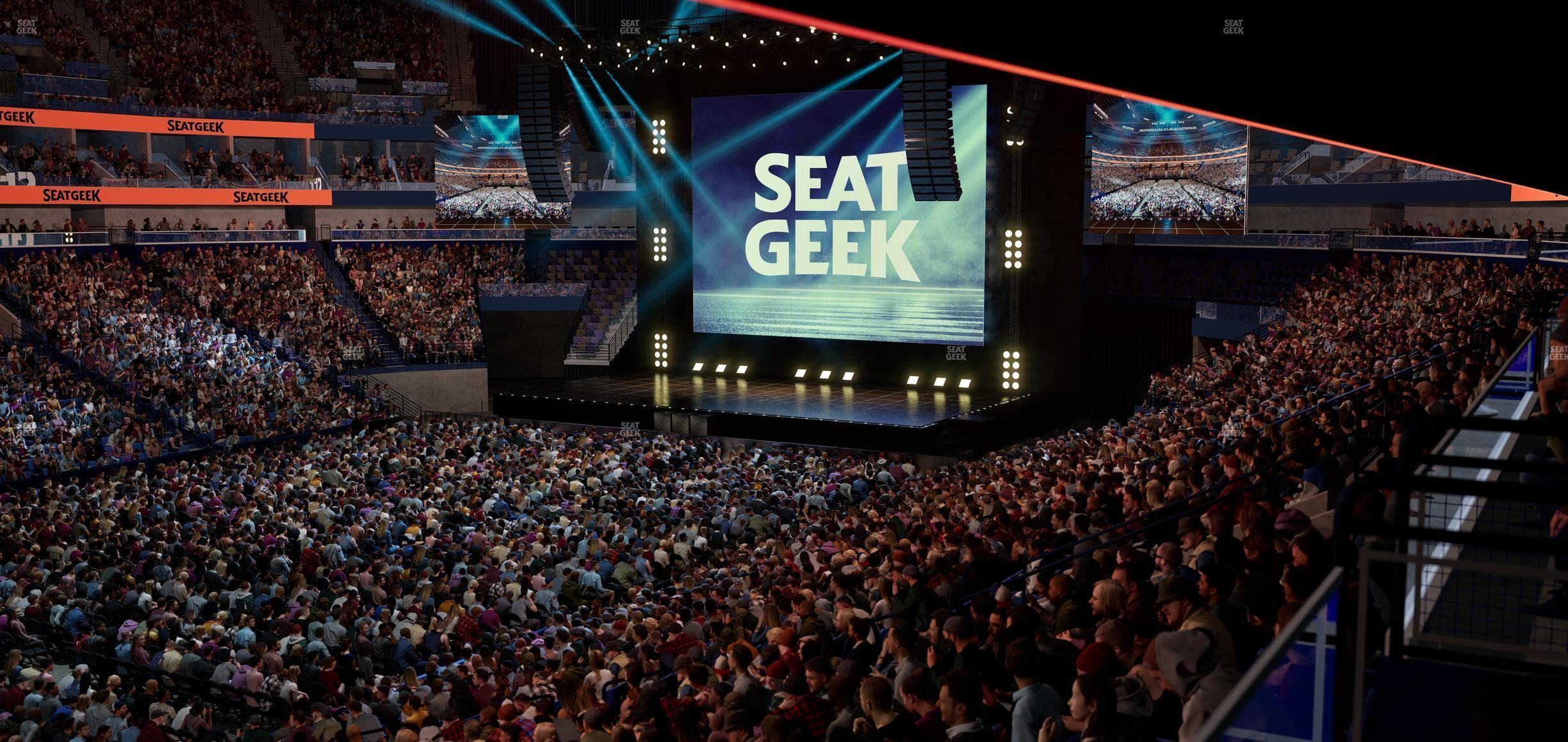 Smoothie King Center - Section 103 Seat View