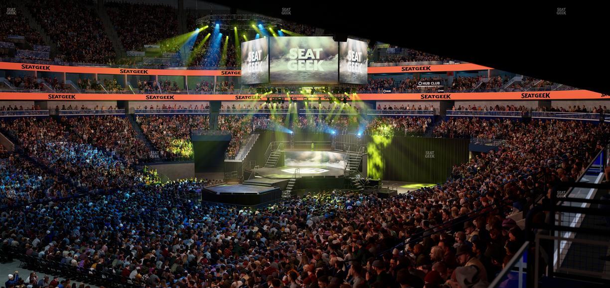 Smoothie King Center - Section 103 Seat View