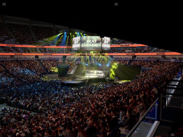 Smoothie King Center - Section 103 Seat View