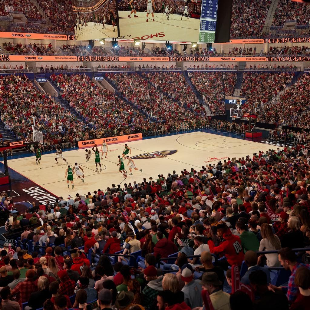 Smoothie King Center - Section 103 Seat View