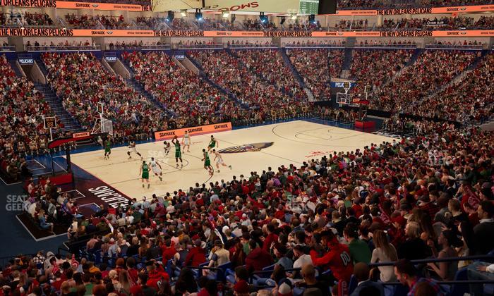 Smoothie King Center - Section 103 Seat View