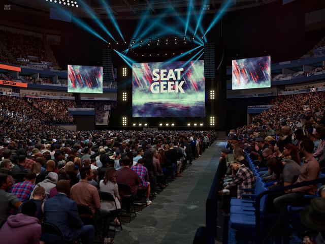Smoothie King Center - Section 104 Seat View