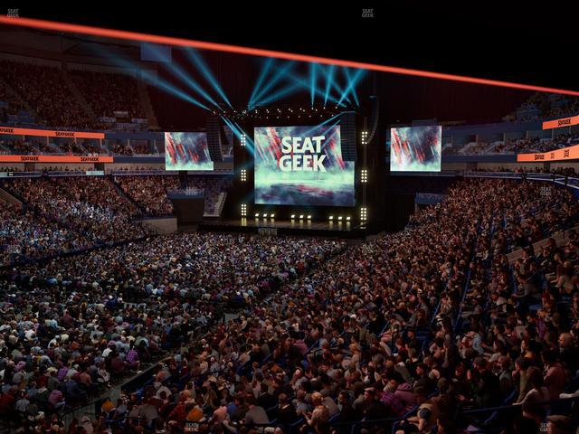 Smoothie King Center - Section 104 Seat View Smoothie King Center - Section 104 Seat View