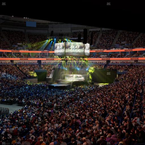 Smoothie King Center - Section 104 Seat View