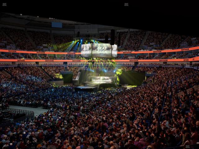 Smoothie King Center - Section 104 Seat View