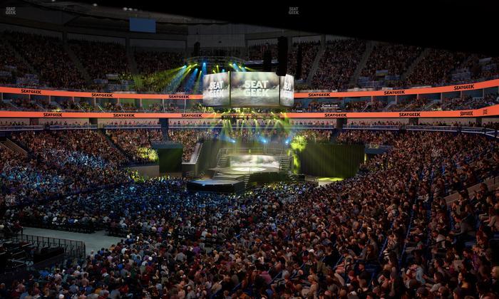 Smoothie King Center - Section 104 Seat View