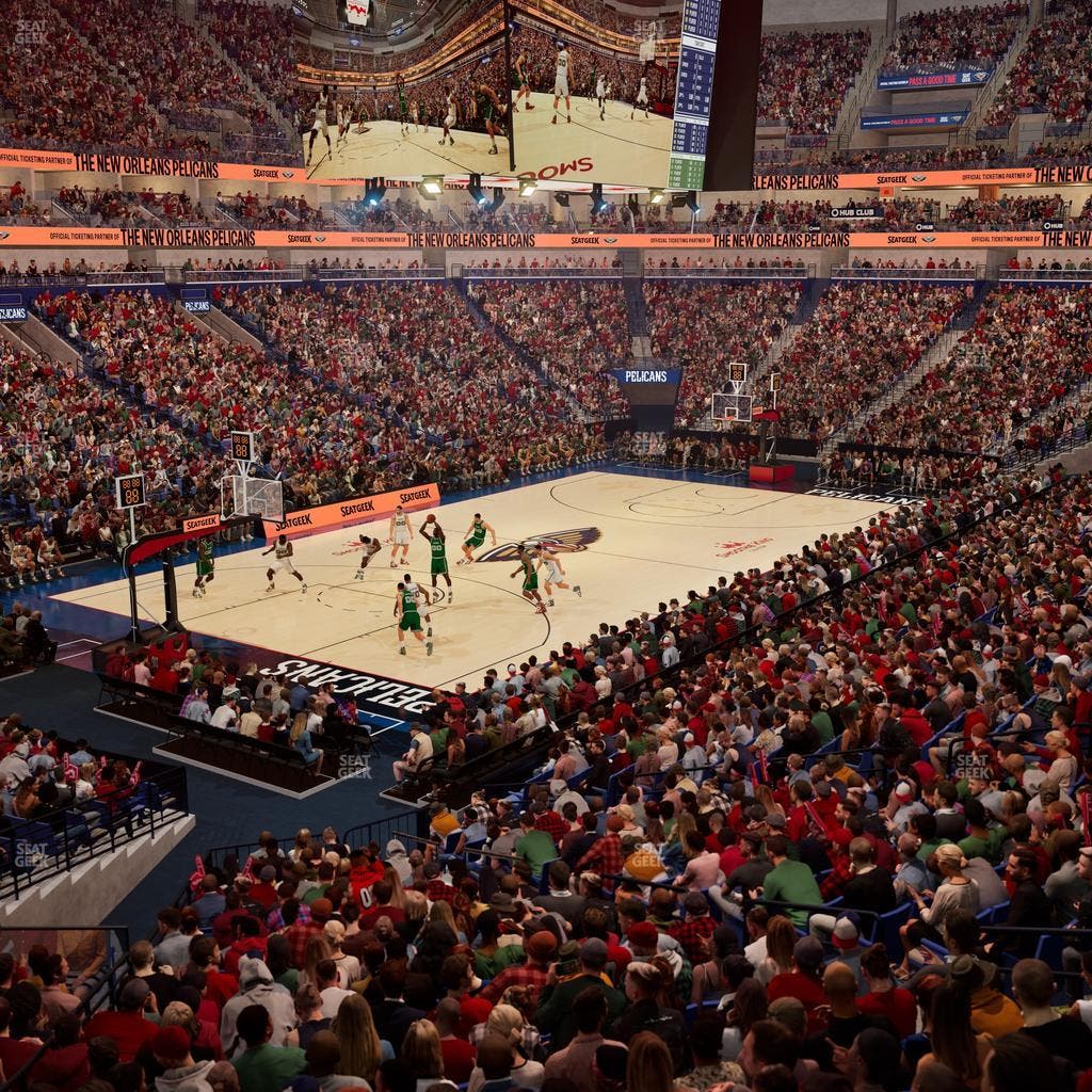 Smoothie King Center - Section 104 Seat View