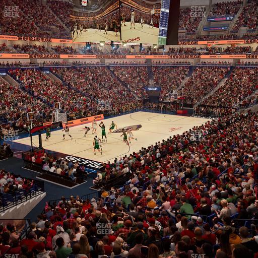 Smoothie King Center - Section 104 Seat View