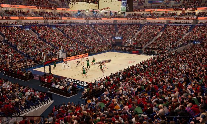 Smoothie King Center - Section 104 Seat View