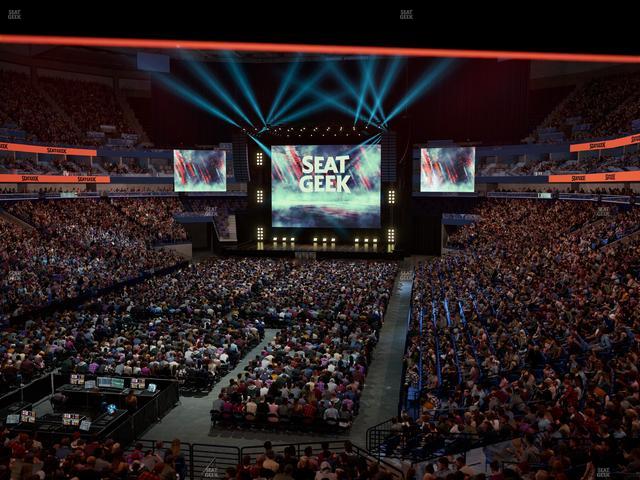 Smoothie King Center - Section 105 Seat View Smoothie King Center - Section 105 Seat View
