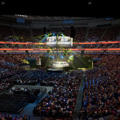 Smoothie King Center - Section 105 Seat View