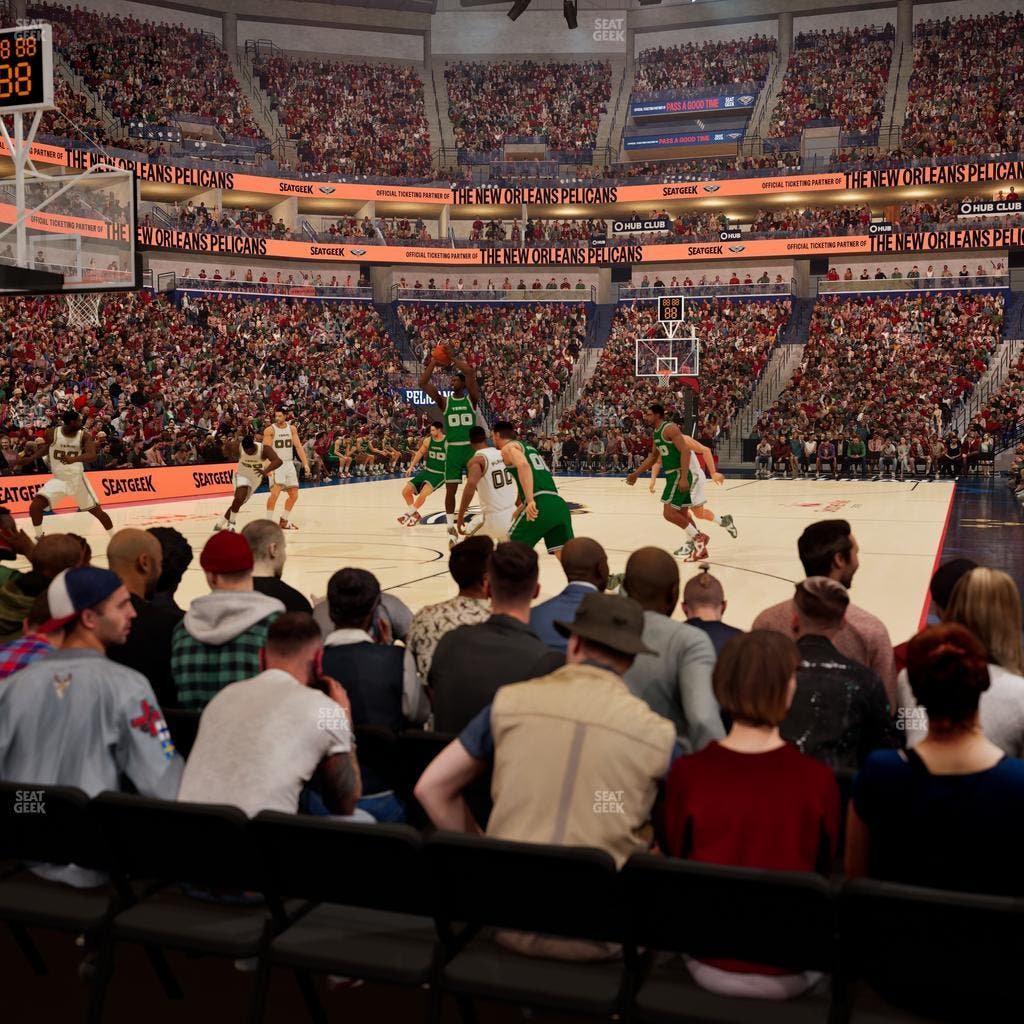Smoothie King Center - Section 105 Seat View