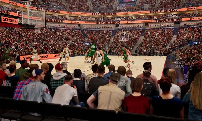 Smoothie King Center - Section 105 Seat View