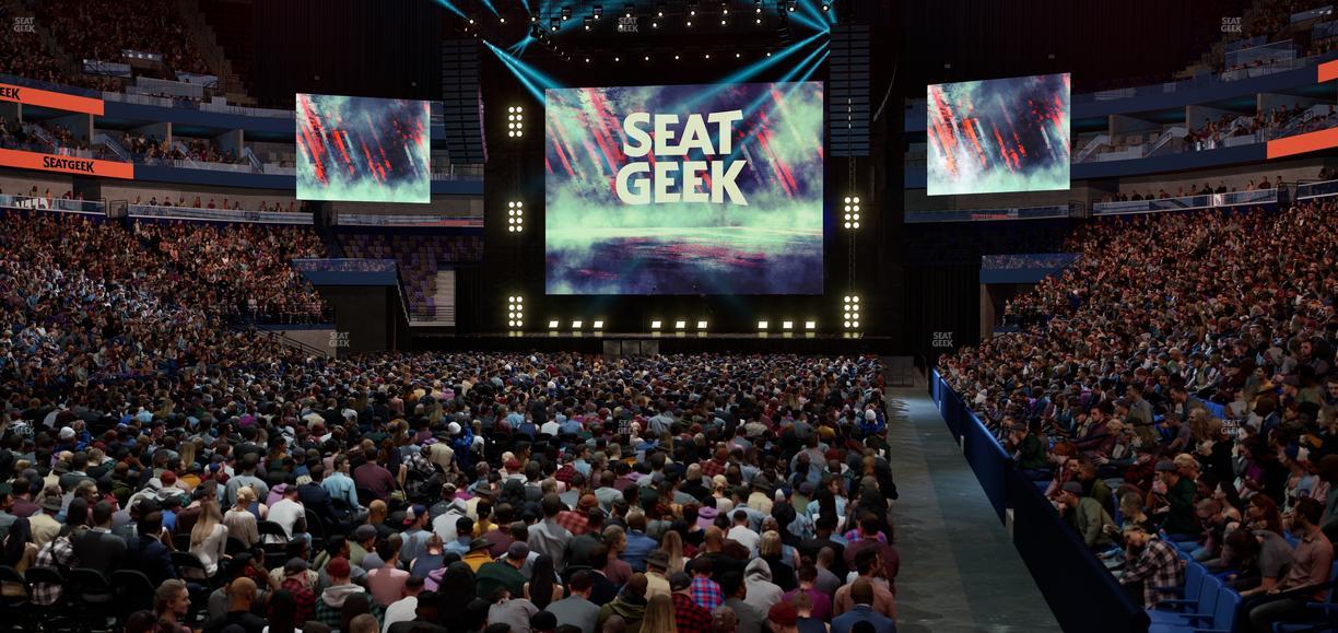 Smoothie King Center - Section 105 Seat View