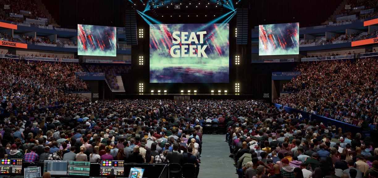 Smoothie King Center - Section 106 Seat View