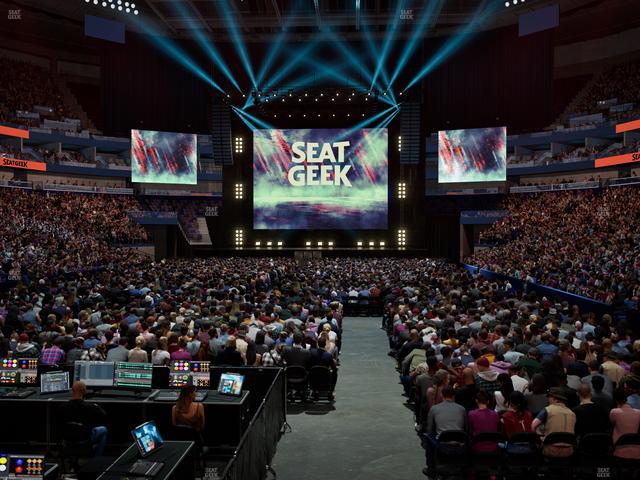 Smoothie King Center - Section 106 Seat View