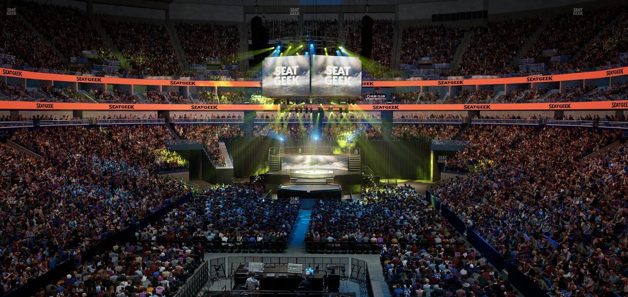 Smoothie King Center - Section 106 Seat View