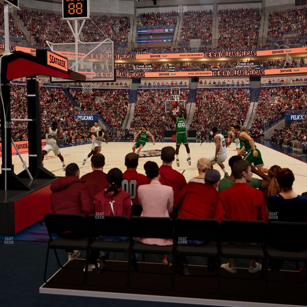 Smoothie King Center - Section 106 Seat View