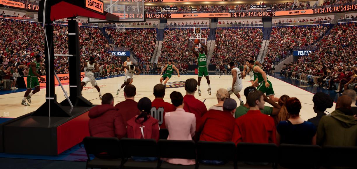 Smoothie King Center - Section 106 Seat View