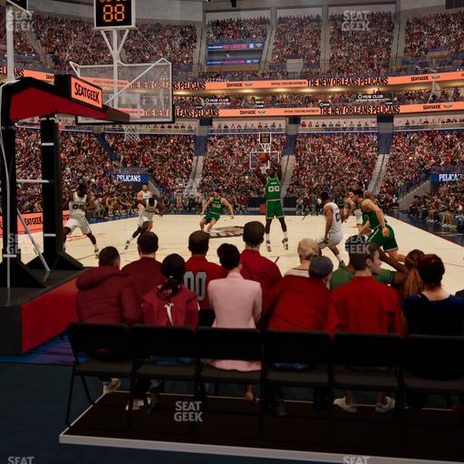 Smoothie King Center - Section 106 Seat View